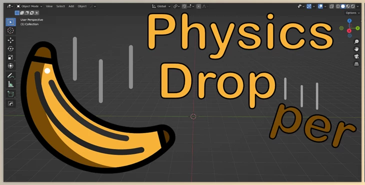Download Blender Market - Physics Dropper v1.2.0