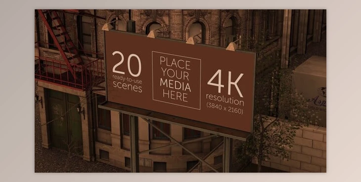 Download City Billboards Mock-Up Pack (Videohive 55888801) - AE Project