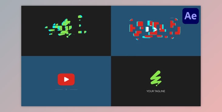 Download Block Logo Reveal for After Effects (Videohive 55973740) - AE Project