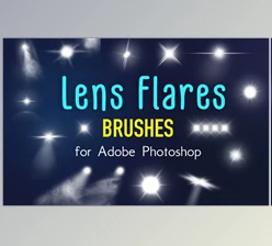 Download Lens Flare Brushes for Adobe Photoshop Creativemarket - 95016587