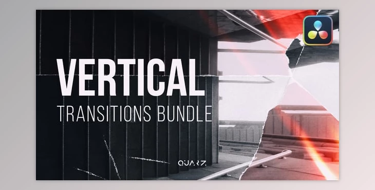 Download Vertical Transitions for DaVinci Resolve (Videohive 55911069)