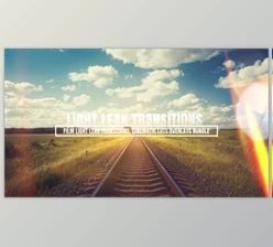 Download Film Burn Light Leak Transitions and Cinematic LUTs Overlays Bundle (VideoHive 55742030) - AE Project