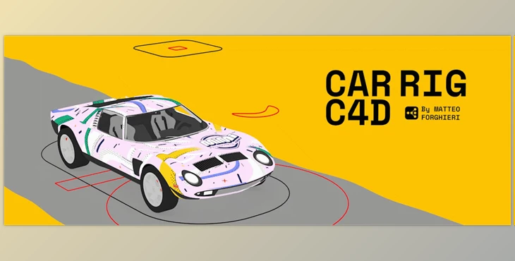 Download Matteo Forghieri – Car Rig for Cinema 4D v032