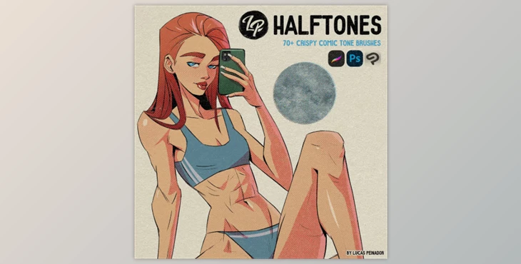 Download LP Halftone Brushes