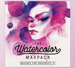 Download Gumroad - The Watercolor MaxPack - Brushes for Procreate