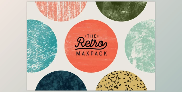 Download Gumroad - The Retro MaxPack - Brushes for Procreate