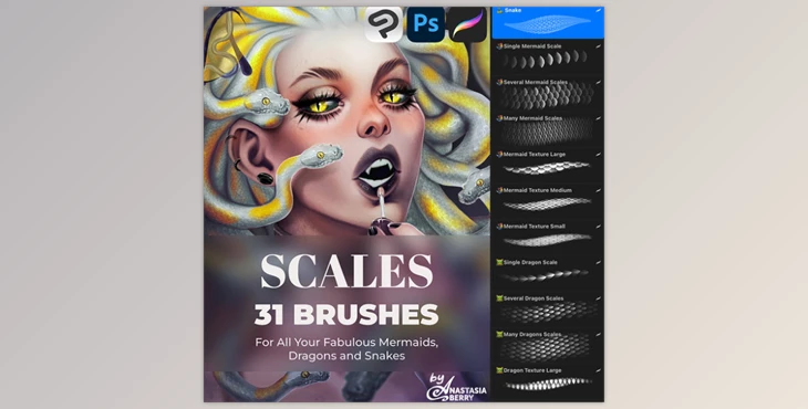 Download AnastasiaDeg Brushes Pack For Procreate