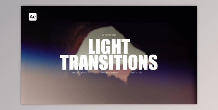 Download Light Transitions (Videohive 56087001) - AE Project
