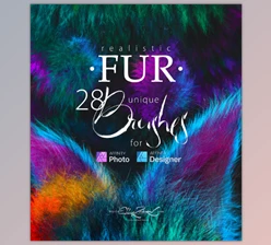 Download Eldar Zakirov - Realistic FUR Brushes for Affinity Photo & Designer