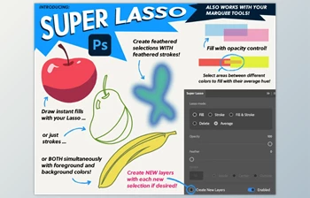 Download Gumroad - Kyle's <span class='badge badge-warning'>Super</span> Lasso for Photoshop