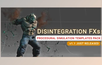 Download <span class='badge badge-warning'>Blender</span> <span class='badge badge-warning'>Market</span> - Disintegration Fxs v1.1