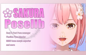 Blender - Download Sakura <span class='badge badge-warning'>Poselib</span> v1.4.4