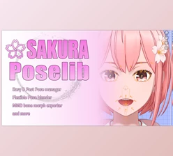 Blender - Download Sakura Poselib v1.4.4