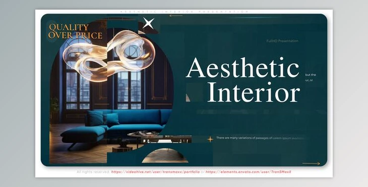 Download Aesthetic Interior Presentation (VideoHive 55638240) - AE Project