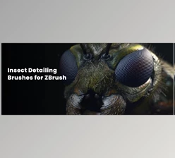 Download Zbrushguides - Insect Detailing Brushes for ZBrush