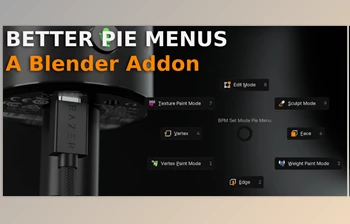 Blender - Download Better <span class='badge badge-warning'>Pie</span> Menus v0.5.3