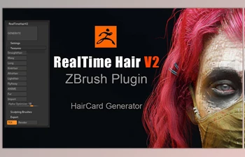 Download Artstation - Real-time Hair ZBrush <span class='badge badge-warning'>Plugin</span> v2