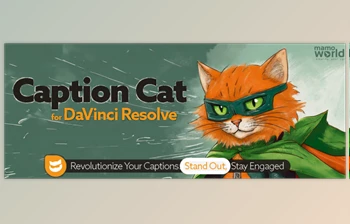 <span class='badge badge-warning'>Aescripts</span> - Download Caption Cat for Resolve v1.2.003