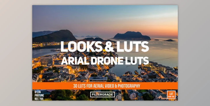 Download Looks and LUTs Aerial Drone LUTs