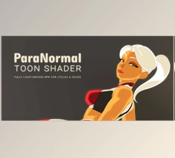 Blender - Download Paranormal Toon Shader v0.4.0