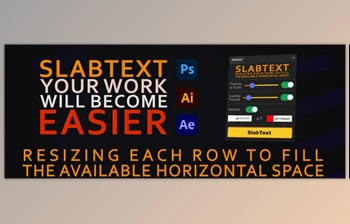 Download <span class='badge badge-warning'>Aescripts</span> - SlabText v1.0.1 for PS, AI, AE