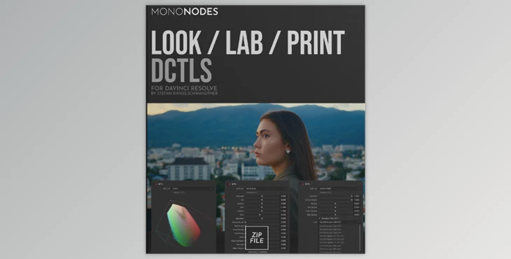 Mononodes - Download Look/Lab/Print DCTLs v3.0 for Davinci Resolve