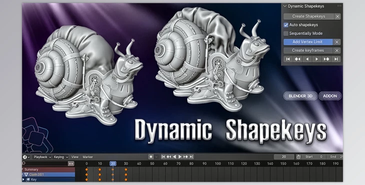 Download Blender Market - Dynamic Shapekeys v1.1.5