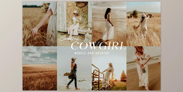 Download 15 Coastal Cowgirl Lightroom Presets CreativeMarket - 290909733