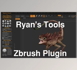 Gumroad - Download Ryan's Tools Zbrush Plugin Pro v2.3 (Win)