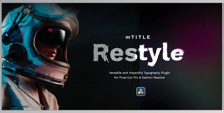 Download MotionVFX - mTitle - Restyle - DVR