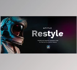 Download MotionVFX - mTitle - Restyle - DVR