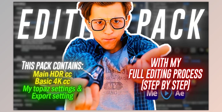 Download My Full Editing Pack (With Working Process)
