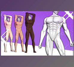 Download Acon3D - 3D Buff Man A2 for CLIP STUDIO PAINT