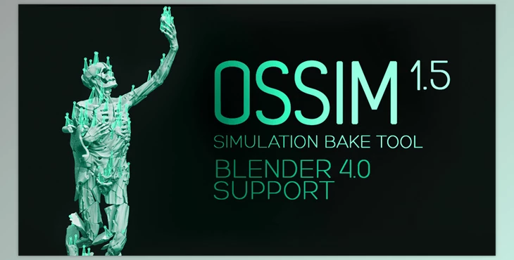 Download Blender Market - Ossim - Simulation Baking Tool v1.5.0