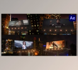Download Billboard In Night City for After Effects (Videohive 56323304) - AE Project