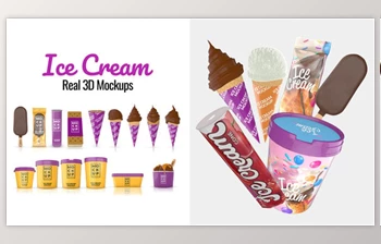 Download Ice Cream Real 3D <span class='badge badge-warning'>Mockups</span> (<span class='badge badge-warning'>Videohive</span> 45915994) - AE <span class='badge badge-warning'>Project</span>