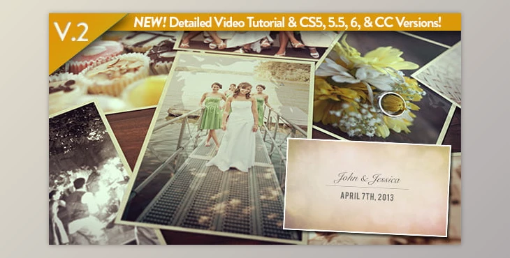 Download Wedding Photos Slideshow (Videohive 4565295) - AE Project