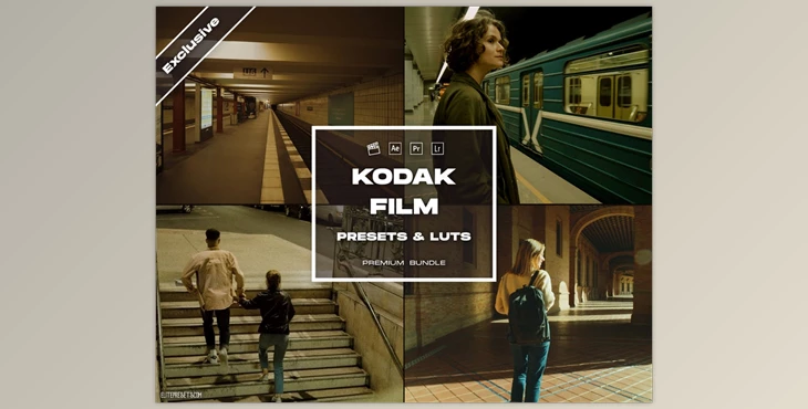 Download Etsy - 17 Real Kodak Film Emulation Presets & LUTs