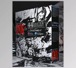 Download Eldar Zakirov - INK for Affinity Photo & Designer - 44 raster Brushes
