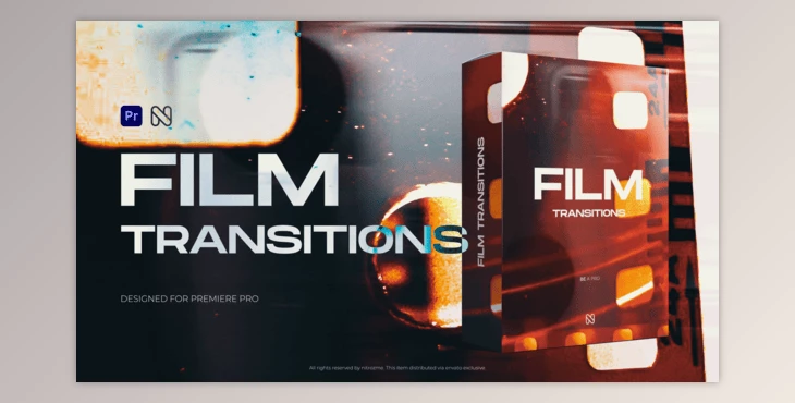 Download Film Transitions for Premiere Pro (Videohive 56481439) - PR Project