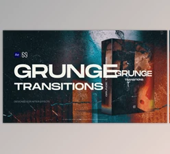 Download Grunge Transitions (Videohive 56629501) - AE Project