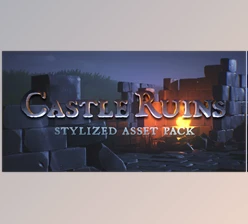 Download Blender Market - Stylized Castle Ruins Asset Pack