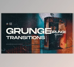 Download Grunge Transitions for DaVinci Resolve (Videohive 56698094)