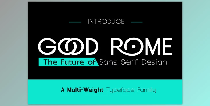 Download Good Rome - The Future of Sans Serif Creative Market - 291064689