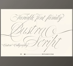 Download Bustra Script Pro Font CreativeMarket - 91936570