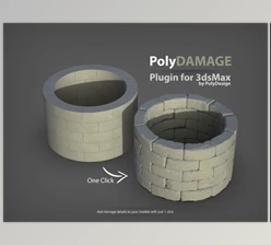 Download Cgtrader - PolyDamage v1.52 for 3dsmax