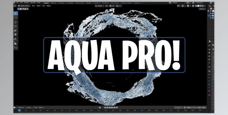Download Blender Market - Aqua Flow Pro