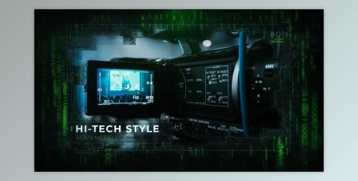 Download Digital Matrix Slideshow (Videohive 56796673) - AE Project