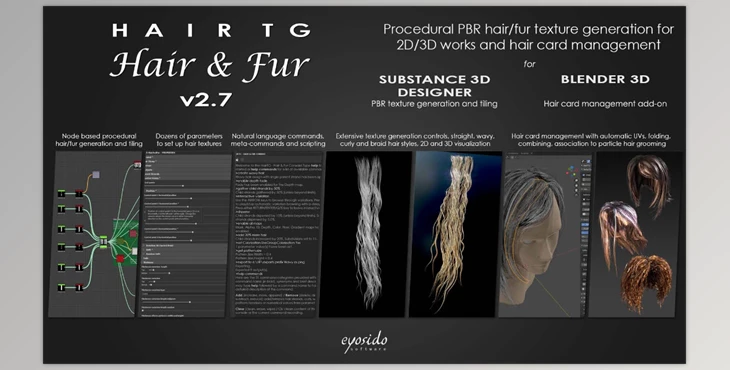Download Artstation - HairTG Hair & Fur v2.7.2