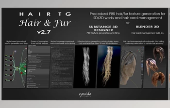 Download Artstation - <span class='badge badge-warning'>HairTG</span> Hair & Fur v2.7.2